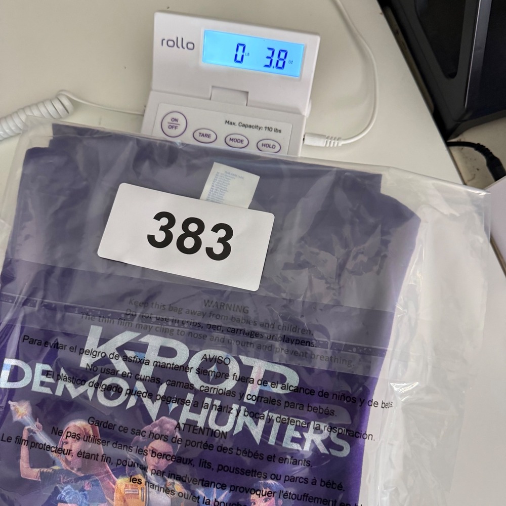 Netflix K-Pop Demon Hunters Purple Graphic T-Shirt Kids Youth Medium Port Co - Picture 13 of 13